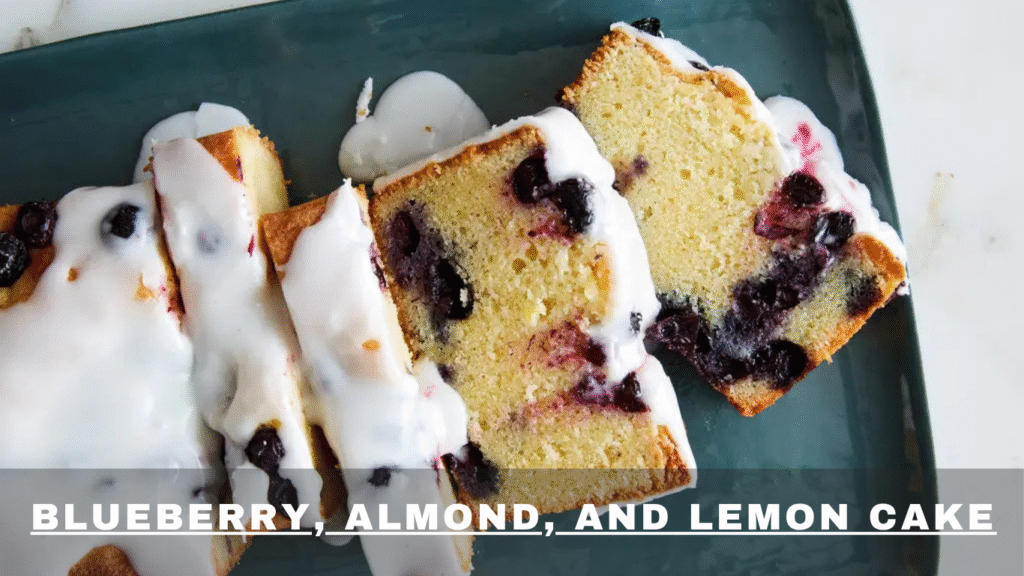 Blueberry, Almond, and Lemon Cake