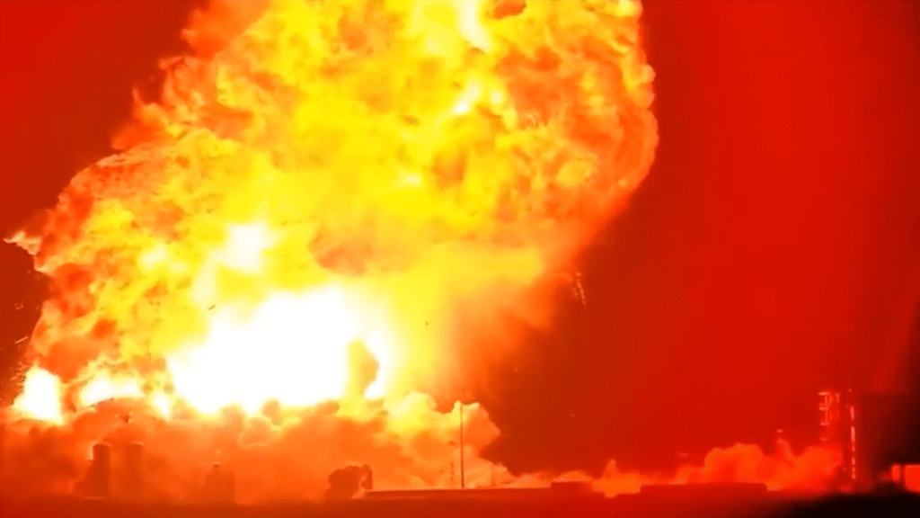 SpaceX Starship Explosion
